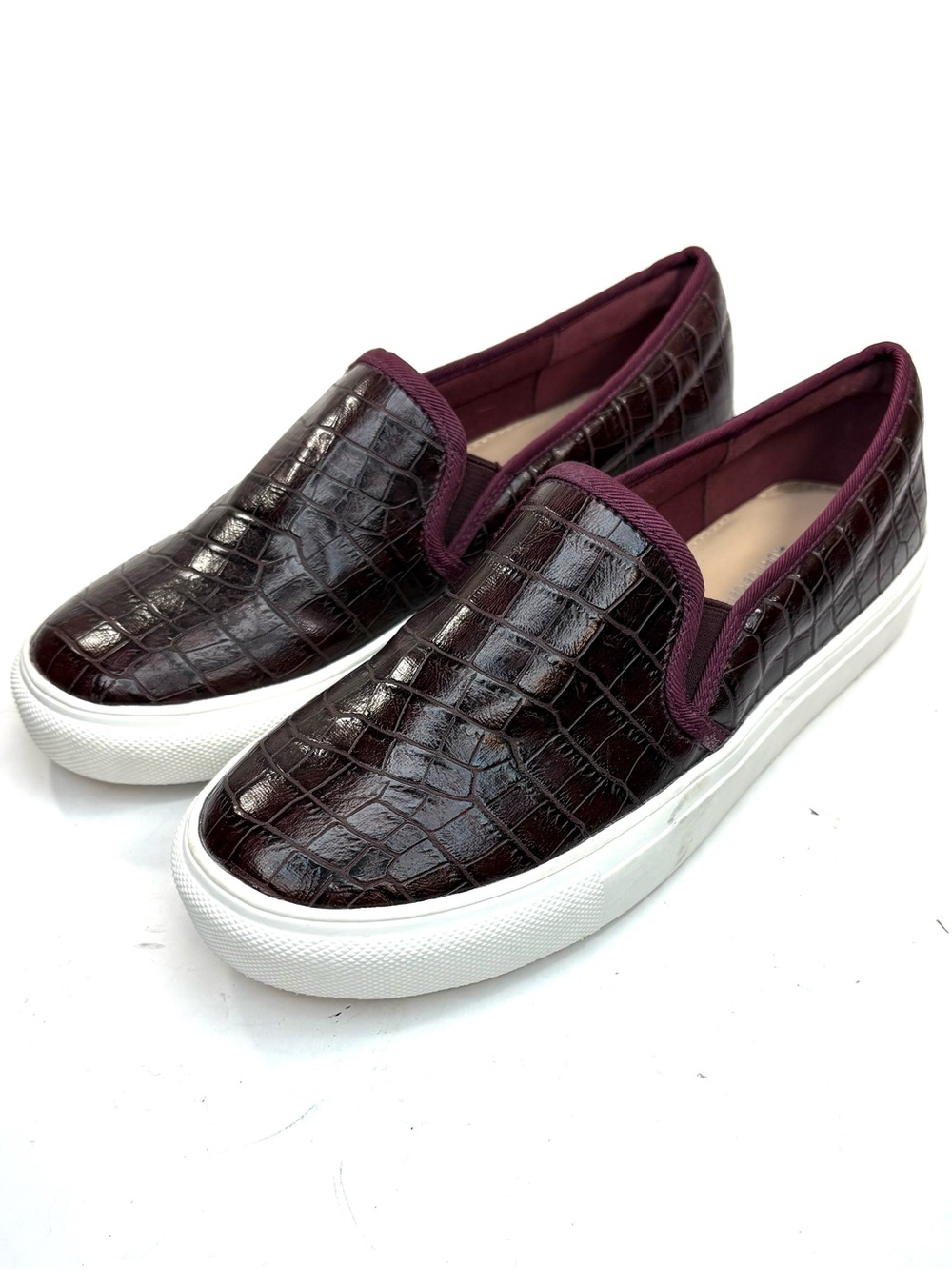 Carvela by Kurt Geiger Ox Blood Leather Trainers | 36